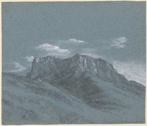 The Rauschberg, c.1800 by Johann Georg von Dillis