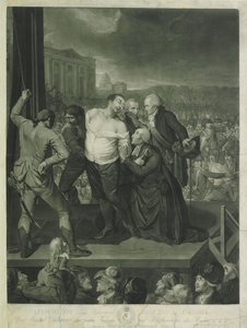 Louis XVI on the Scaffold, 1795 by Johann Gerhard Huck