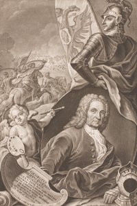 Portrait of Georg Philipp Rugendas by Johann Gottfried Haid