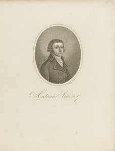 Antonio Salieri, c. 1800 by Johann Gottfried Scheffner