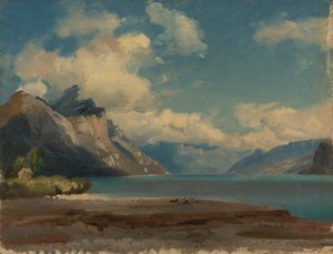 Near Weesen on Lake Walen, Switzerland