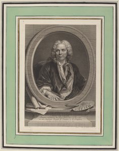 Louis Galloche by Johann Gotthard Müller, after Louis Tocqué