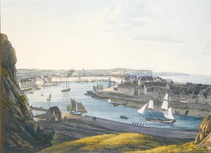 View of Dieppe, early 19th century