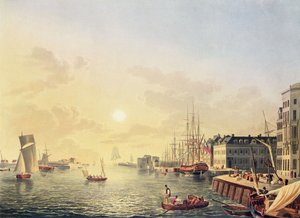 View of the Port and Harbour at Le Havre, Early 19th Century