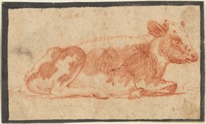 Cow, second half 1600s by Johann Heinrich Roos
