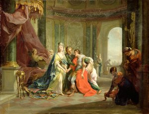 Anthony, Mortally Wounded, with Cleopatra