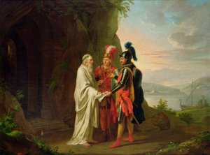 Carlo and Ubaldo Visit the Wizard in their Search for the Lost Rinaldo