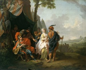 The Abduction of Briseis from the Tent of Achilles