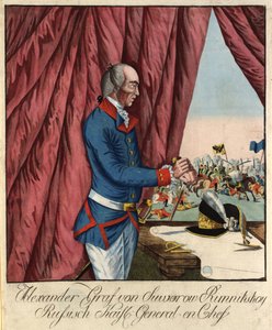 Field Marshal Generalissimo Prince Alexander Suvorov by Johann Hieronymus Loeschenkohl