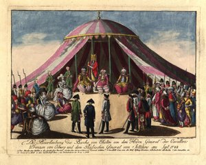 The Deposition of the Pasha of Khotyn by the Prince Josias of Saxe-Coburg and General, Sept 1788