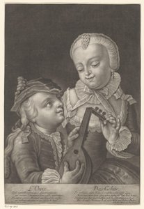 Hearing by Johann Jacob Haid (possibly)
