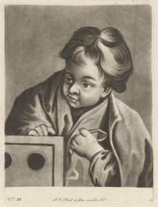 Boy with a Box by Johann Jacobus Haid
