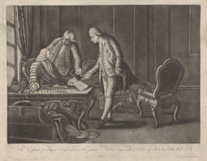 The Prodigal Son Demanding His Inheritance by Johann Jacobus Haid