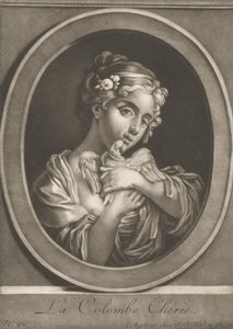 The Cherished Dove by Johann Jacobus Haid