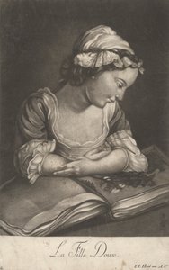 The Sweet Girl by Johann Jacobus Haid