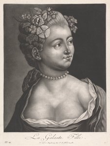 The Gallant Girl by Johann Jacobus Haid
