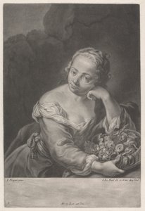 Woman with a Basket of Fruit