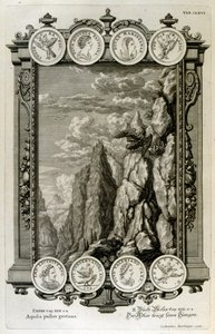Zeus Symbolised as an Eagle by Johann Jakob Scheuchzer