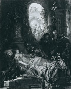 The Seemingly Dead Juliet Capulet by Johann Klaus