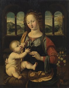 Virgin and Child by Johann König