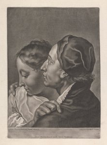 Portrait of a Man and Woman by Johann Lorenz Haid