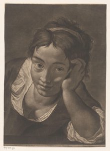 Portrait of an Unknown Young Woman by Johann Lorenz Haid