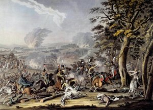 War of the Fourth Coalition: view of the Battle of Friedland by Johann Lorenz Rugendas
