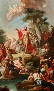The Sermon of John the Baptist by Johann Lucas Kracker