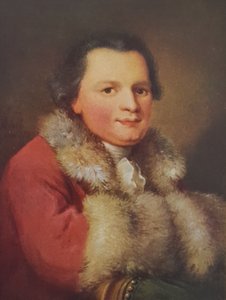 Portrait of Beat Ludwig Walthard by Johann Ludwig Aberli