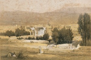 Baalbek by Johann Martin Bernatz