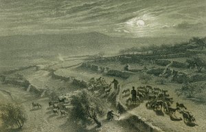 The Valley of Shepherds at Bethlehem by Johann Martin Bernatz