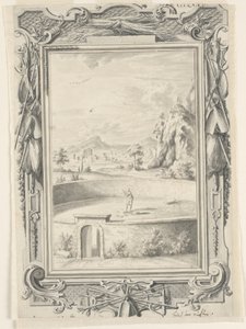 Study for The Fleece of Gideon, Plate 375, Physica Sacra by Johann Melchior Füssli