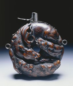 Powder Flask by Johann Michael Maucher