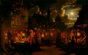 Moonlit Market