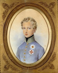 Portrait of the Duke of Reichstadt, son of Napoleon I and Marie Louise of Austria