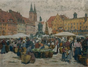 Market in Nuremberg