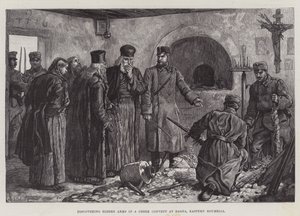 Discovering Hidden Arms in a Greek Convent at Bagna, Eastern Roumelia by Johann Nepomuk Schonberg