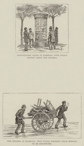 The Cholera at Hamburg by Johann Nepomuk Schonberg