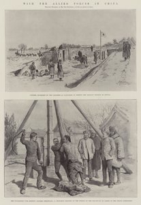 With the Allied Forces in China by Johann Nepomuk Schonberg