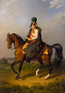 Equestrian Portrait of Holy Roman Emperor Francis II, 1768-1835, 1832
