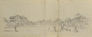 Josefstadt Glacis with Palais Trautson