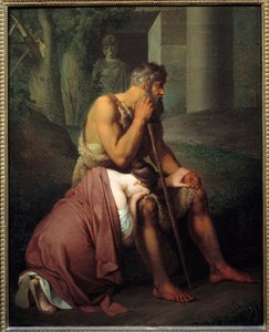 Oedipus and Antigone by Johann Peter Krafft