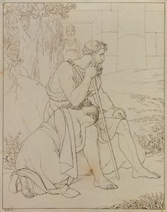 Oedipus and Antigone by Johann Peter Krafft