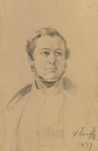 Portrait Study of Franz Xaver Eckl