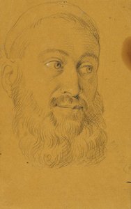 Portrait Study of Rudolf von Habsburg and the Priest