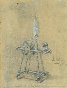 Study of a Spinning Wheel