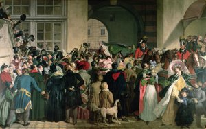 The Return of Francis I of Austria to Presburg on 27th November 1809