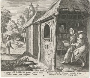 Abraham of Edessa as a Hermit, Male Hermits (series title)