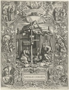 Birth of Christ: Christmas (The Four Major Christian Holidays) by Johann Sadeler (I)