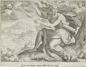 Air (The Four Elements) by Johann Sadeler (I)